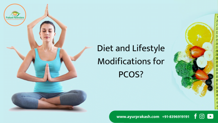 What diet and Lifestyle modifications do you need if you have PCOS?