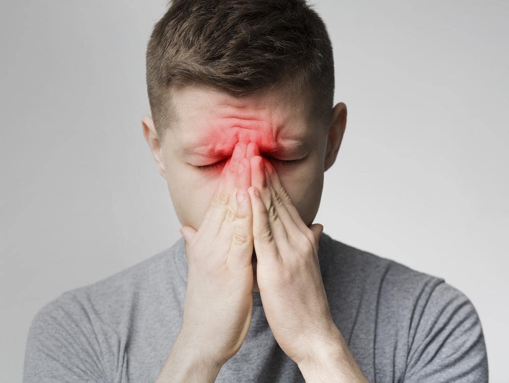 Nasal Inflammation due to sinusitis